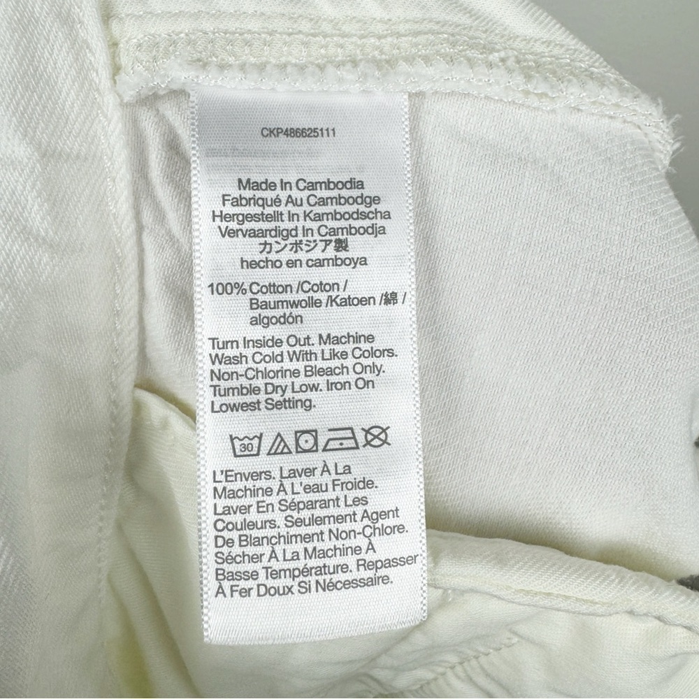 Madewell Harlow Wide-Leg Jeans Airy Denim Edition White Size 31 - Picture 9 of 10